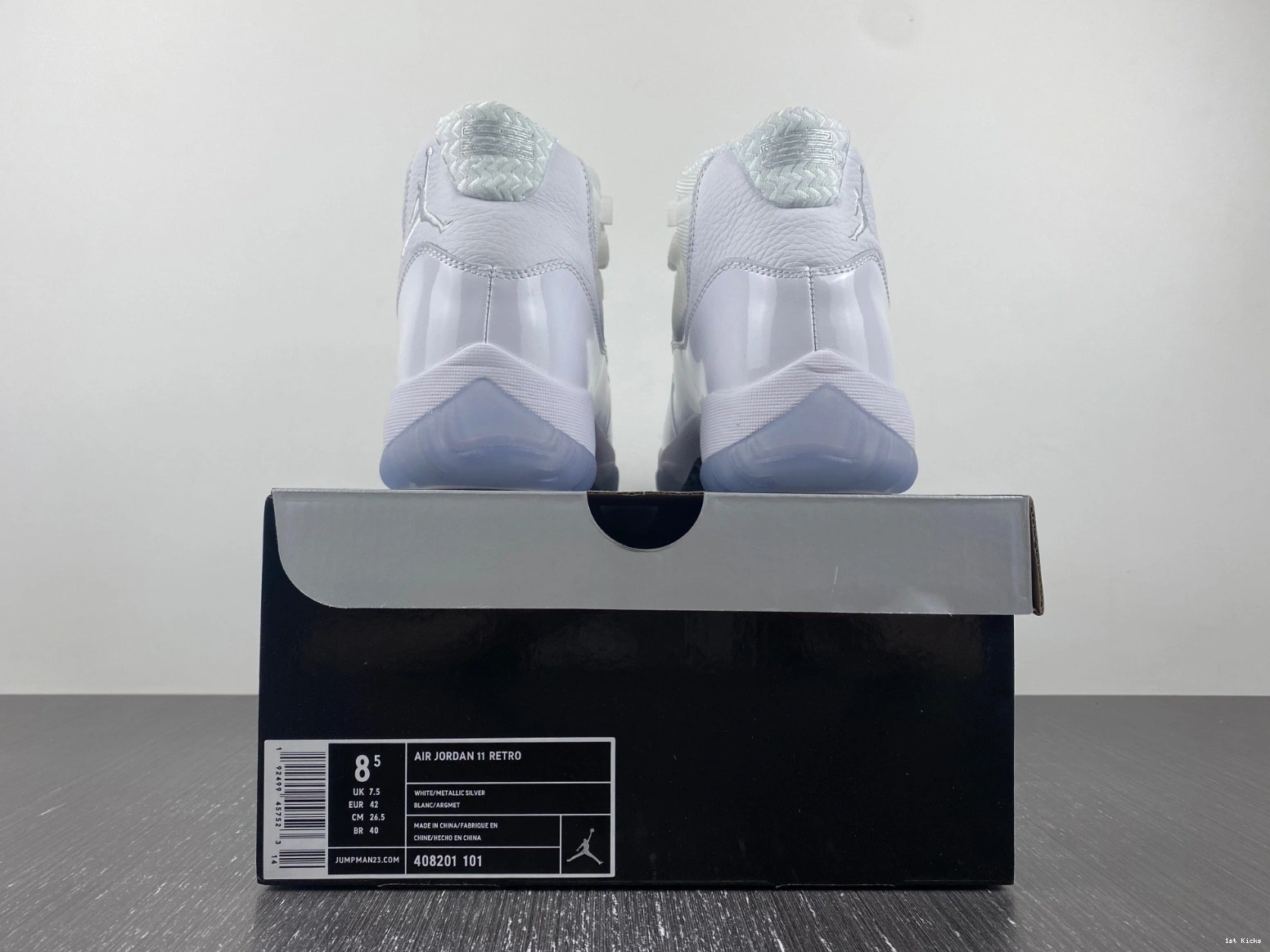 'Silver Jordan Anniversary' Retro  11 408201-101 Air  0512